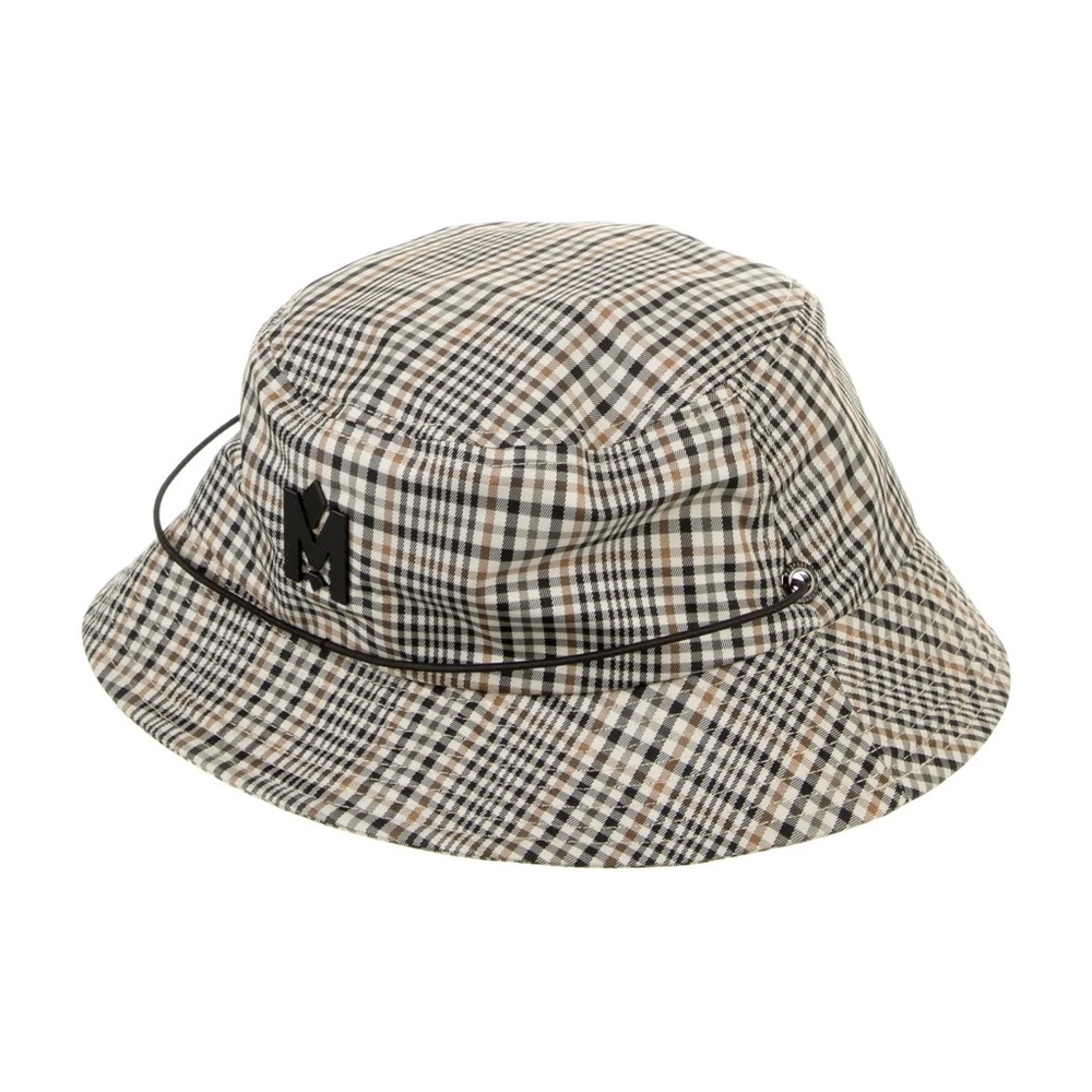 Mackage Bucket Hat Plaid Waterproof Rain Hat Large